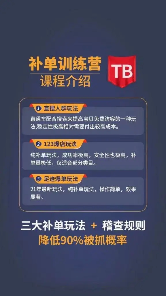 数据蛇淘宝2021最新三大补单玩法+稽查规则，降低90%被抓概率-闪越社