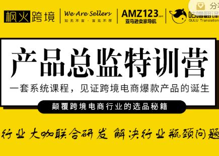 枫火跨境·产品总监特训营，行业大咖联合研发解决行业瓶颈问题-闪越社