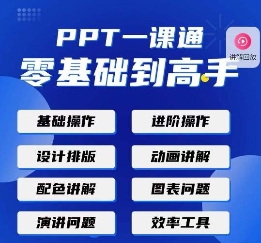 PPT·一课通·0基础到高手：通俗易懂快速掌握PPT的各种应用场合-闪越社