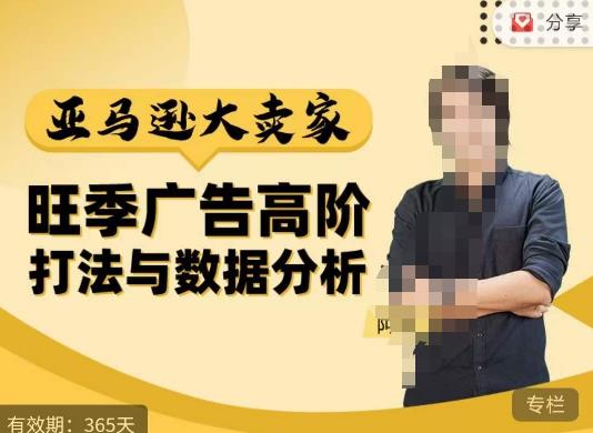 阿甘·亚马逊大卖家广告高阶打法与数据分析，走出传统广告误区；揭秘大卖惯用打法；数据驱动广告决策-闪越社