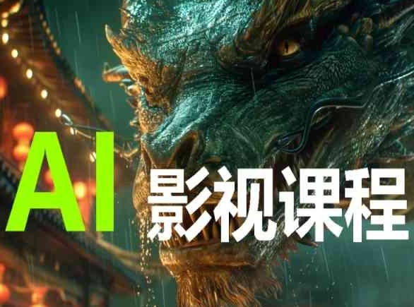 AI电影创作，AI影视创作全套完整课程-闪越社