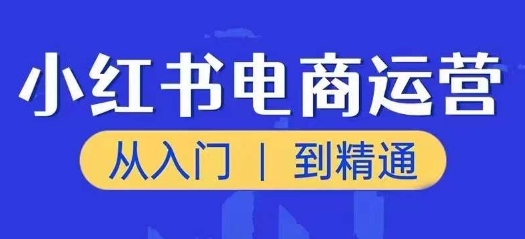 小红书电商运营课，从入门到精通，带你抓住又一个赚钱风口-闪越社