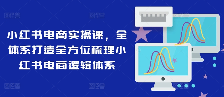 小红书电商实操课，全体系打造全方位梳理小红书电商逻辑体系-闪越社