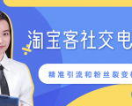 某站内部课程:淘宝客社交电商裂变,精准引流和粉丝裂变模式详解(共6节视频)-闪越社