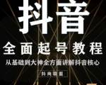 2020最新抖音课程:起号基础+账号类型定位+视频搬运发送处理-闪越社