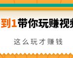 从0到1带你玩赚视频号:这么玩才赚钱,日引流500+日收入1000+核心玩法-闪越社
