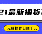 2021最新撸货项目,一部手机即可实现无脑操作轻松日赚千元-闪越社