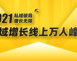 2021私域增长万人峰会:新一年私域最新玩法,6个大咖分享他们最新实战经验-闪越社