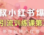 狼叔小红书爆款推广引流训练课第12期,手把手带你玩转小红书-闪越社
