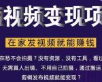 在家也能操作的短视频赚钱项目,无需真人,不用拍摄,纯搬运月入2到5万-闪越社