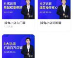 湛北·抖音小店入门进阶高阶合集,八大玩法打造百万店铺-闪越社