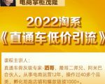 茂隆2022直通车低价引流玩法,教大家如何低投入高回报的直通车玩法-闪越社