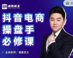 诸葛老王-抖音电商操盘手必修课:顶层设计,起号破局,爆款运营,数据分析-闪越社