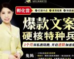 兔妈·爆款文案硬核特种兵孵化营,实现了每个月2000-30000+的副业增收-闪越社