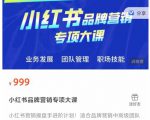 小红书品牌营销专项大课,操盘手进阶,一套能让你提升业务精进的课程-闪越社
