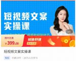 小秋·短视频文案实操课，​从0到1教你做短视频的经验技巧-闪越社