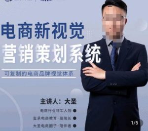 大圣·电商新视觉营销策划系统，可复制的电商品牌视觉识别系统-闪越社