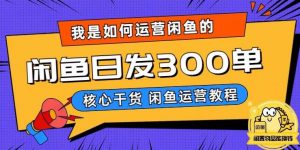 我是如何在闲鱼卖手机的，日发300单的秘诀是什么？【揭秘】-闪越社