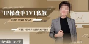 江湖格掌门·第二期IP操盘手认证营，掌握IP影响力出圈的私域闭环路径-闪越社