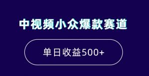 中视频小众爆款赛道,7天涨粉5万+,小白也能无脑操作,轻松月入上万【揭秘】-闪越社