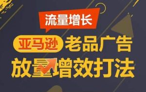 流量增长 亚马逊老品广告放量增效打法,短期内广告销量翻倍-闪越社