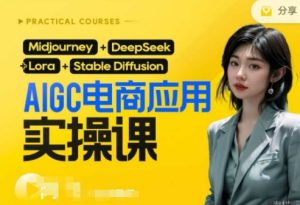 AI电商应用实操课(加更DeepSeek)保姆级喂饭教程,从0-1用AI做电商-闪越社