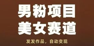 男粉项目美女赛道,发发作品,轻松获流自动变现-闪越社